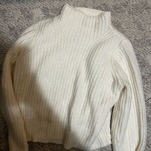 Cozy Cream Turtleneck Sweater